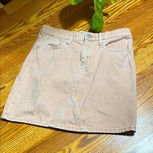 💛💖Old Navy Tanish Pink Pencil Skirt Size:XL (28) Good preowned condition